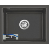 SYSTEMCERAM Unterbau-Sp�le Mera 50U Schiefer Excenter