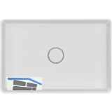 SYSTEMCERAM Aufsatzwaschtisch Lavara 60, Polar