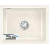 SYSTEMCERAM Unterbau-Sp�le Mera 50U/g Magnolie geschliffen mit Excenter