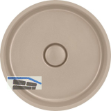 SYSTEMCERAM Unterbauwaschtisch Patera 40 U/g, Keramik Fango