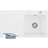 SYSTEMCERAM Einbausp�le Mera 90, 900 x 510 mm �1,5% Tt. links, Polar Excenter