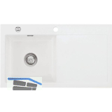 SYSTEMCERAM Einbausp�le Mera 90, 900 x 510 mm Tt. rechts, Polar