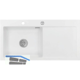 SYSTEMCERAM Einbausp�le Mera 100 SL, 1000 x 510 mm TT. rechts, Polar Exzenter