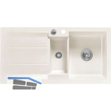 SYSTEMCERAM Einbausp�le Genea 100, 1000 x 510 mm �1,5% rev., Magnolie