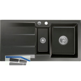 SYSTEMCERAM Einbausp�le Genea 100, 1000 x 510 mm �1,5% rev., Nero