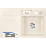 SYSTEMCERAM Einbausp�le Bela 78, 780 x 510 mm �1,5% Tropfteil links, Jasmin