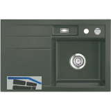 SYSTEMCERAM Einbausp�le Bela 78, 780 x 510 mm �1,5% Tropfteil links, Lava