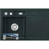 SYSTEMCERAM Einbausp�le Bela 78, 780 x 510 mm �1,5% Tropfteil rechts, Eibe