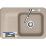 SYSTEMCERAM fl�chenb�ndige Sp�le Juna 75 F Excenter Tt. links, Fango