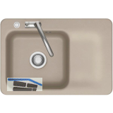 SYSTEMCERAM fl�chenb�ndige Sp�le Juna 75 F Excenter Tt. rechts, Fango