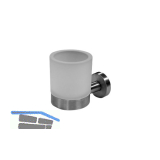 SOLIDO Glashalter Serie 2 Edelstahl geb�rstet