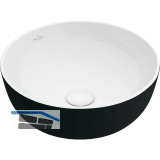 VILLEROY & BOCH Aufsatzwaschtisch Artis 417943BCT8 � 430 mm, Coral Black