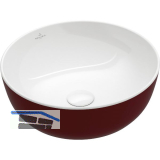 VILLEROY & BOCH Aufsatzwaschtisch Artis 417943BCS9 � 430 mm, Bordeaux