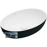 VILLEROY & BOCH Aufsatzwaschtisch Artis 419861BCT8 610 mm, Coral Black