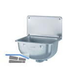 HAAS Wand-Ausgussbecken Anita Edelstahl