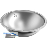 KWC RONDO Einbau- und Unterbau-Rundbecken, Edelstahl seidenmatt, �420