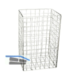 PROOX Abfalldrahtkorb PU-261 ONE pure 400 x 600 x 300 mm Edelstahl