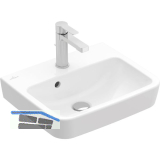 VILLEROY & BOCH Handwaschbecken O.novo 43444G01 450 mm, Wei� Alpin