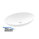 VILLEROY & BOCH Aufsatzwaschtisch L&F 4A4800RW 620 mm, Wei� matt