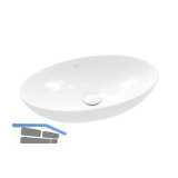 VILLEROY & BOCH Aufsatzwaschtisch L&F 4A4700R1 560 mm, Wei� Alpin