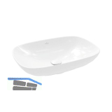 VILLEROY & BOCH Aufsatzwaschtisch L&F 4A4900R1 560 mm, Wei� Alpin