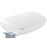 VILLEROY & BOCH Aufsatzwaschtisch L&F 4A4900RW 560 mm, Wei� matt