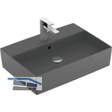 VILLEROY & BOCH Aufsatzwaschtisch Memento 2.0 4A0760I4 600 mm, Graphit