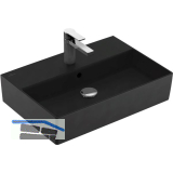 VILLEROY & BOCH Aufsatzwaschtisch Memento 2.0 4A226GR7 600 mm, Pure Black