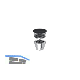 VILLEROY & BOCH 5/4" Schaftventil 680800R7, Pure Black