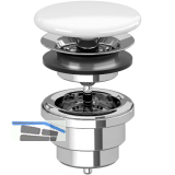 VILLEROY & BOCH 5/4" Schaftventil 6835-00, Wei� Alpin