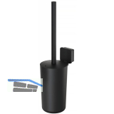 GEESA WC-B�rstengarnitur Topaz Schwarz matt