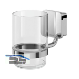 GEESA Glashalter Topaz Chrom