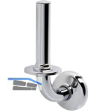 GEESA WC-Ersatzrollenhalter Hotel Chrom
