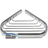 GEESA Eck-Seifenablage Basket Chrom