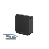 GEESA Handtuchhaken Topaz gro� Schwarz matt