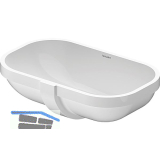 DURAVIT Unterbau-Waschtisch D-Code, Wei�