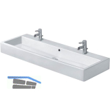 DURAVIT Aufsatz-Waschtisch Vero 120 Wandmontage, Wei�