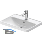 DURAVIT Einbau-Waschtisch D-Neo 60 mit Hahnlochbank, Wei�