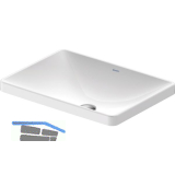 DURAVIT Einbau-Waschtisch D-Neo 60 ohne Hahnlochbank, Wei�