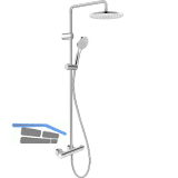 DURAVIT Duschsystem 1000 MinusFlow, Chrom