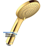 DURAVIT Handbrause 3jet 110 MinusFlow Gold poliert