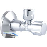 SCHELL Eckregulierventil Comfort ASAG easy, Messing Chrom