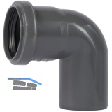 Bogen f�r Abflussrohr DN 50 mm / 87,5�