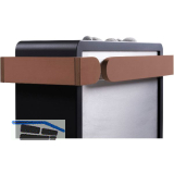 HARVIA Holzreling zu Concept R Mini Combi Walnuss