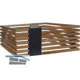 HARVIA Holzreling Emotion klein Walnuss