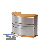 HARVIA Saunaleuchte Steel SAS21106 Edelstahl