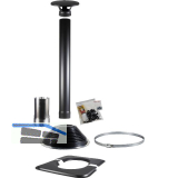 HARVIA Schornsteinset Fasssauna Schwarz