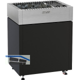 HARVIA Saunaofen Verdampfer Qube Combi 13,5 kW Schwarz