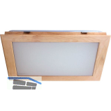 COLLAXX Deckenb�ndig LED Farblicht FL2000F-F4-R2 Erle