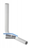 Geberit Spülbogen 39x35 cm weiss